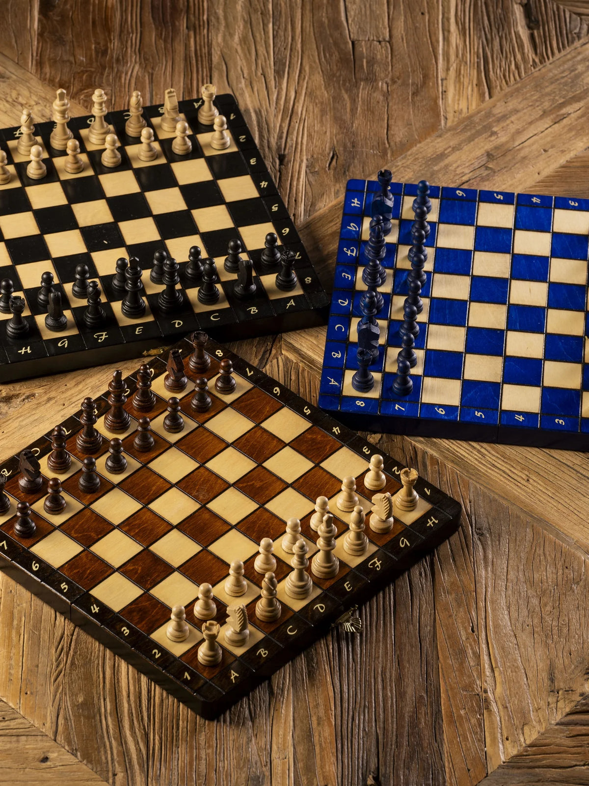 Échiquier magnétique Voyageur marron – ambiance coloris