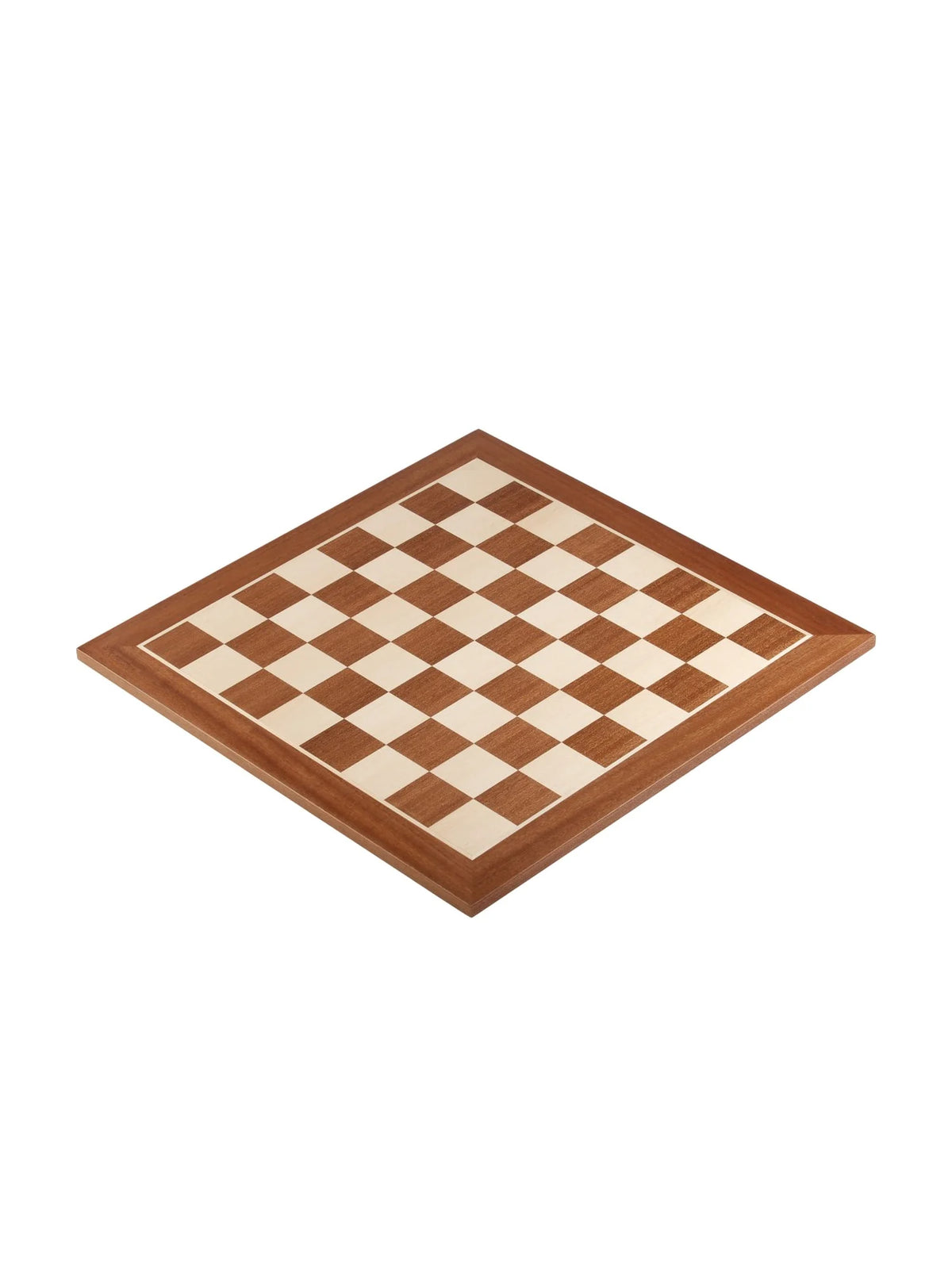 Échiquier de tournoi Acajou – vue d’ensemble