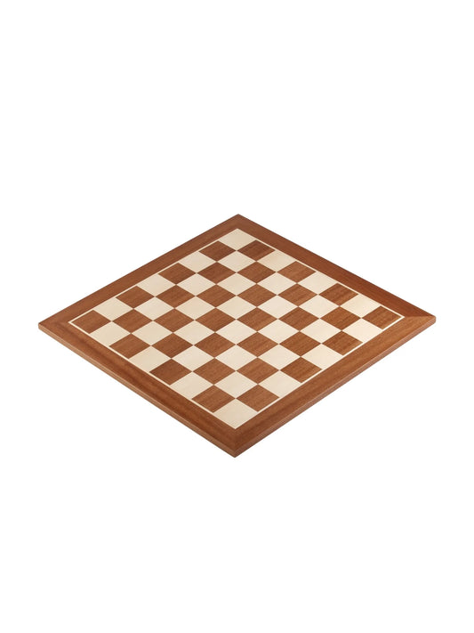 Échiquier de tournoi Acajou – vue d’ensemble