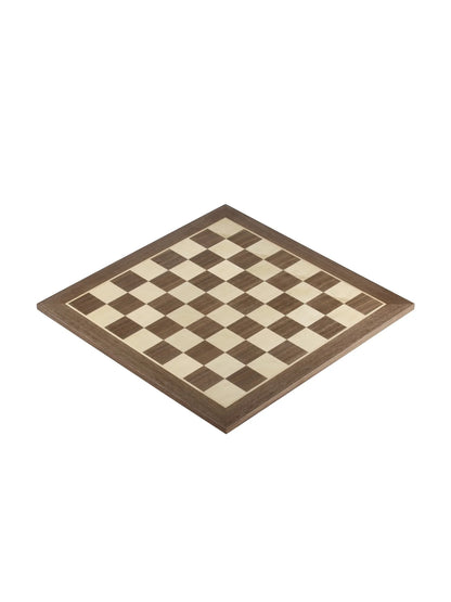 Échiquier de tournoi Noyer – vue d’ensemble