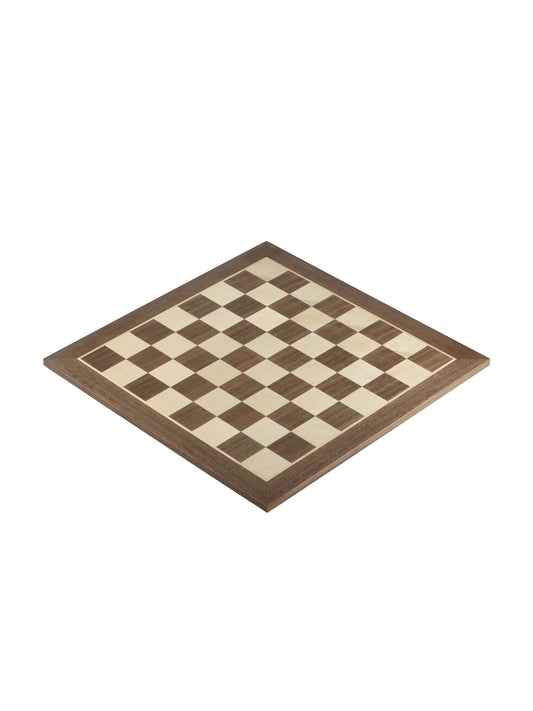 Échiquier de tournoi Noyer – vue d’ensemble