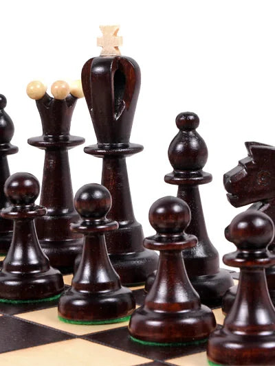 Jeu d’échecs As – les pièces foncées