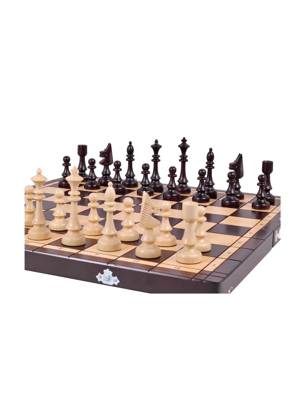 Jeu d’échecs Club – les pièces en place