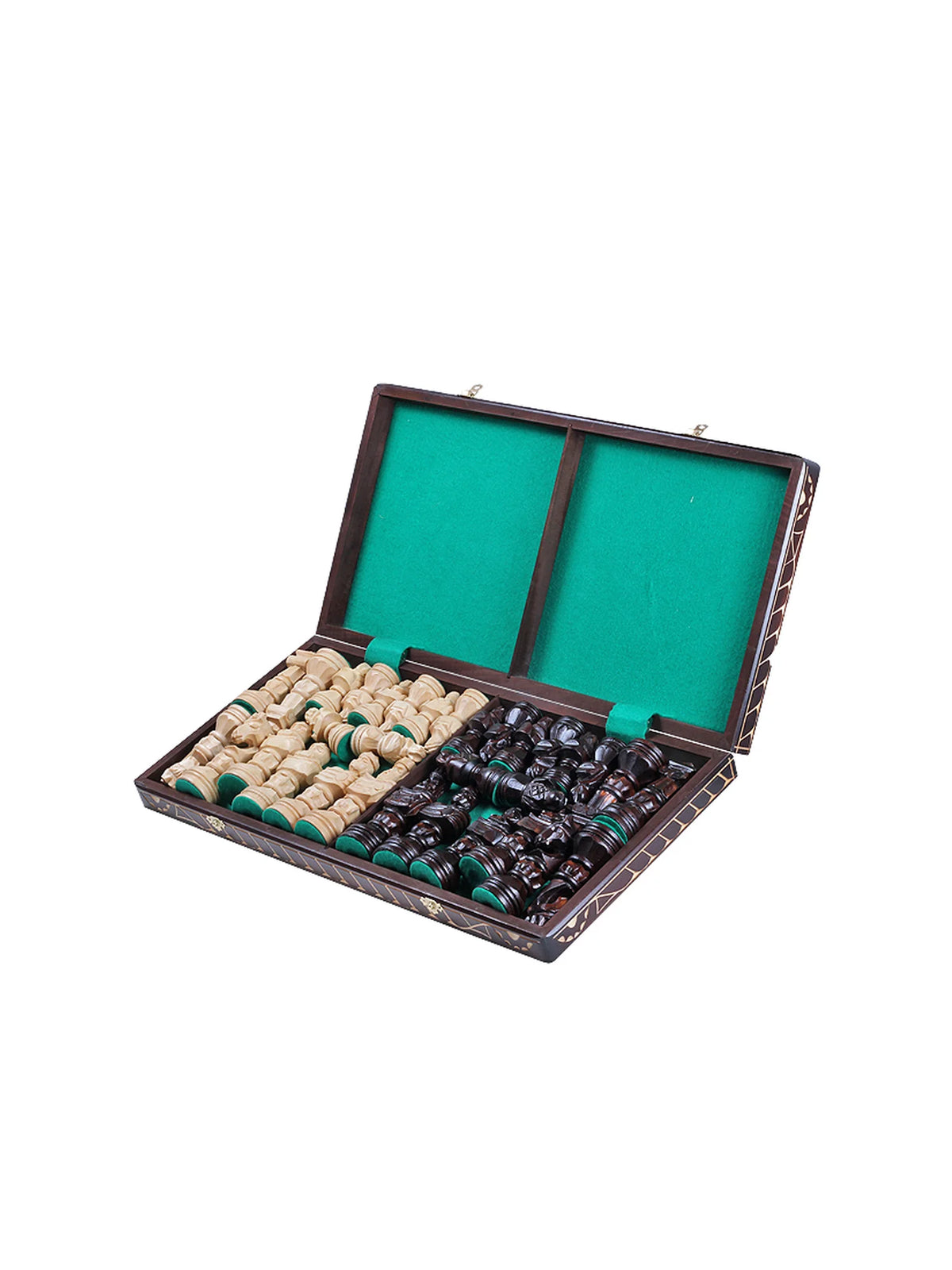 Jeu d’échecs Gladiateur – coffret ouvert