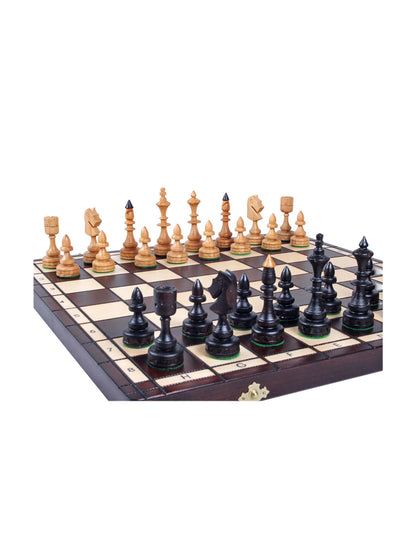 Jeu d’échecs indien Maharadjah Compact – vue de face