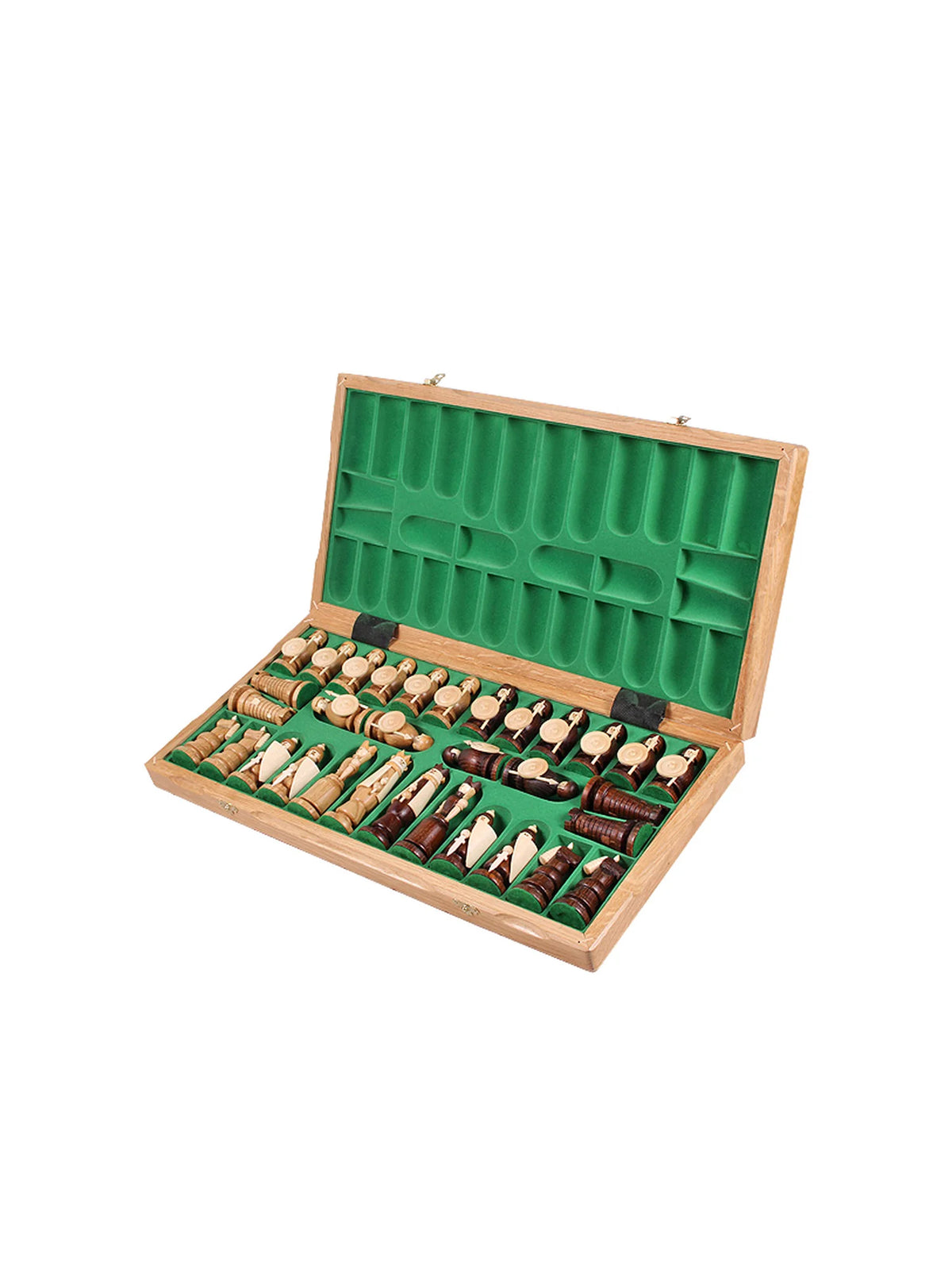 Jeu d’échecs Magnat – coffret ouvert