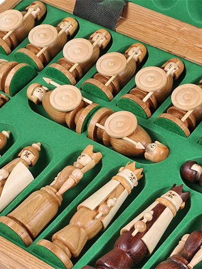 Jeu d’échecs Magnat – rangement des pièces