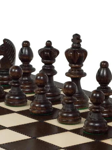 Jeu d’échecs Olympique Petit – les pièces foncées