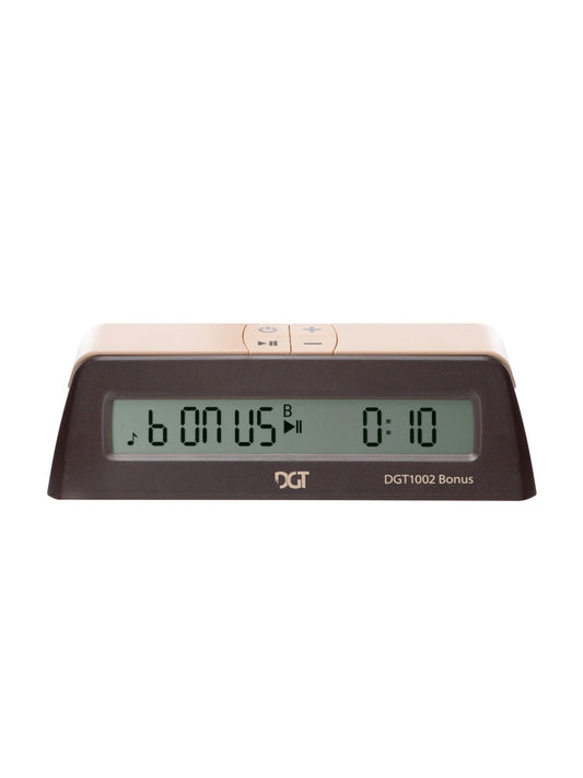 Pendule d’échecs DGT 1002 Bonus – vue de face