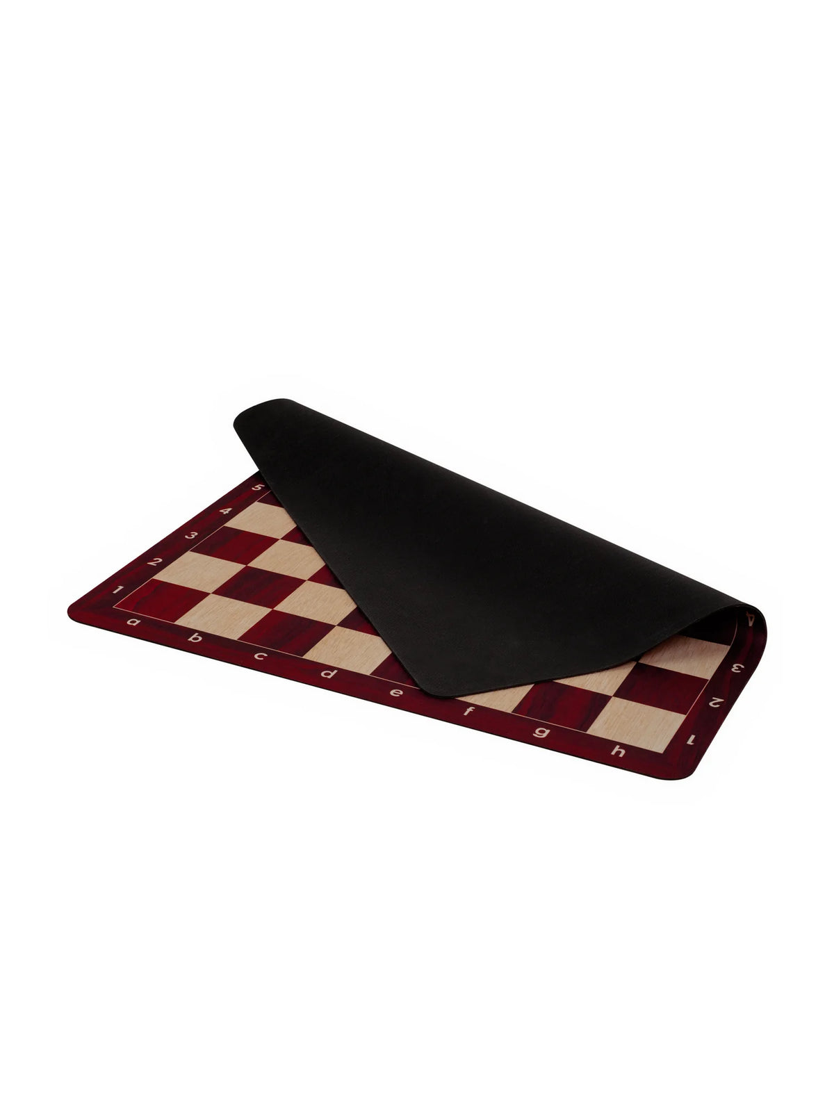 Tapis d’échecs enroulable n°6 – acajou, le dessous antidérapant (2)