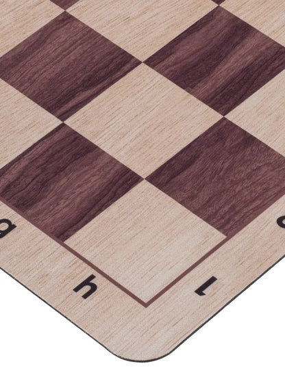 Tapis d’échecs enroulable n°6 – clair, détail du coin