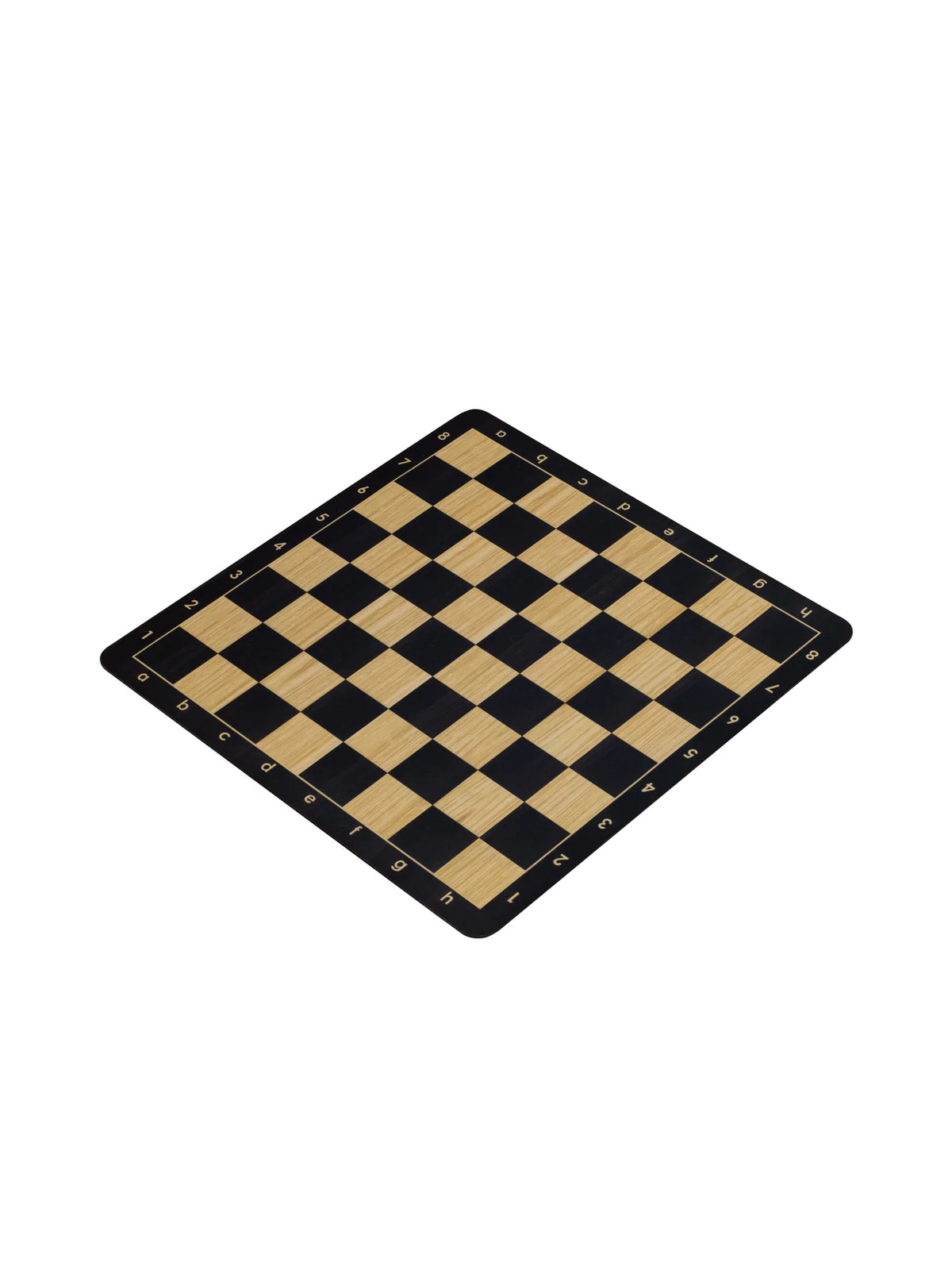 Tapis d’échecs enroulable n°6 – noir, vue d’ensemble